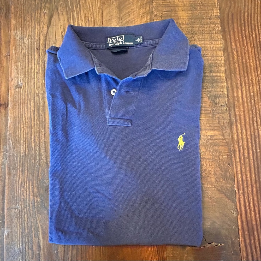 Polo by Ralph Lauren Distressed Custom Fit Men’s Large Shirt